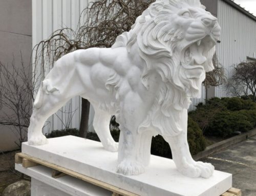 Marble lion Sculpture