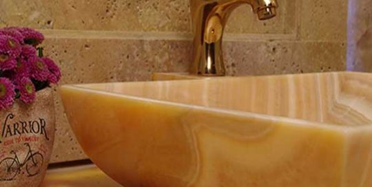 Arvin marble Square Bathroom Sink